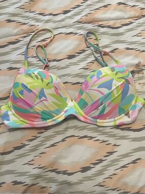 Raisins Multicolor Pastel Swim Top